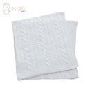 PUPO(プーポ) ケーブル編みブランケット