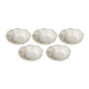 益子焼 よしざわ窯 月白花豆皿セット