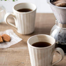 益子焼 kinari しのぎマグカップペア