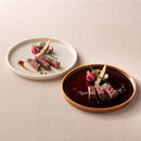 信楽焼 ディープブレス 23cmプレートペア