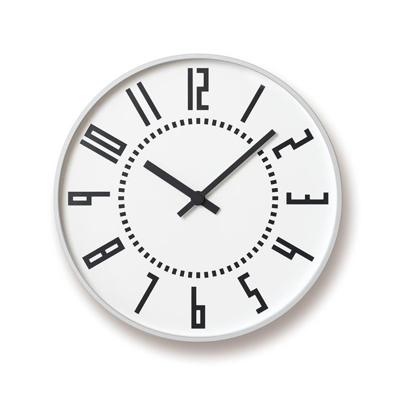 レムノス eki clock(ホワイト)